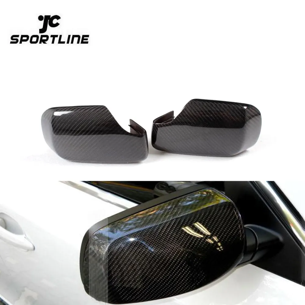 Carbon Fiber Car Side View Mirror Cover For BMW E60 E61 E63