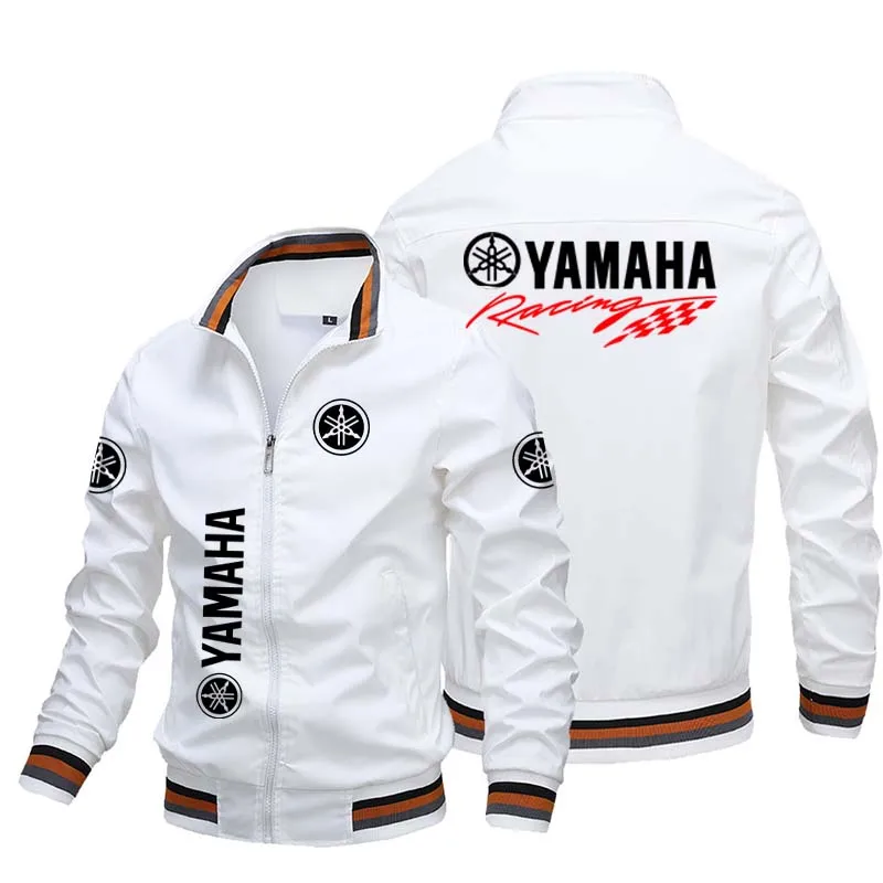 2026 new vintage style Yamaha motorcycle jacket, racing jacket, windproof jacket, outdoor sports cycling jacket for men's top
