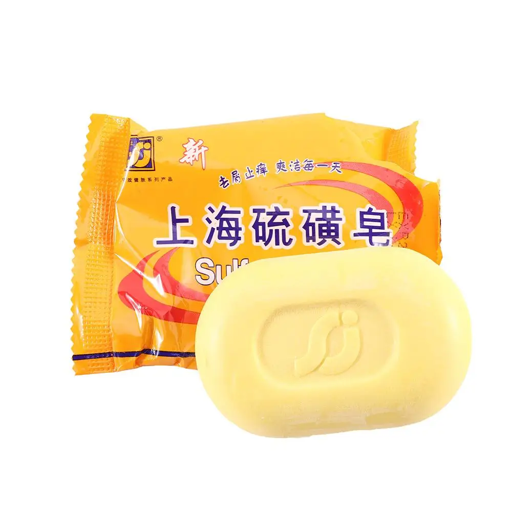 Cream Rosacea Acne Whitening Eczema Bath Psoriasis Pimple Shampoo Scabies Soap Anti Sulfur Soap