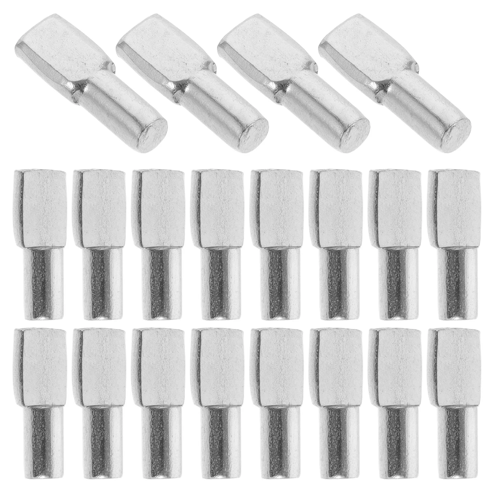 

60Pcs Stable Shelf Pegs Easy Install Furniture Support Balcony Garden Cabinet Bookcase Shelf Pegs for Shelves DIY Bracket Peg