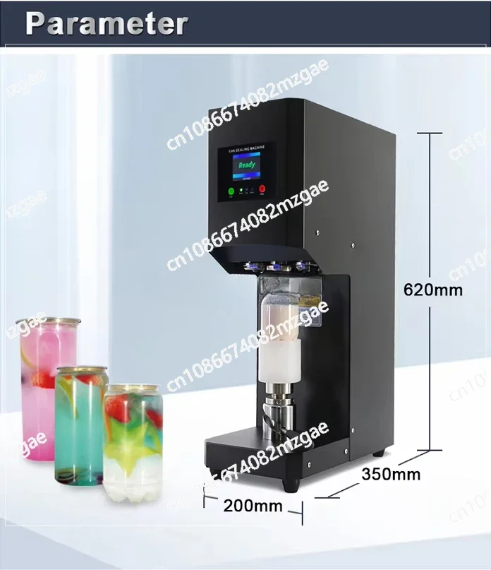 Aluminum Pet Can Beverage Semi-automatic Tin Can Juice Soft Drink Can Making and Sealing Machine