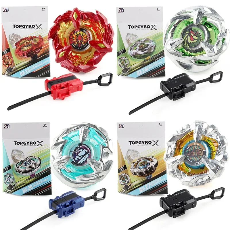 Takara Tomy Beyblades Burst Burst Gyro X Toy BX-23 Phoenix BX-26 Unicorn Combat Gyro with Transmitter