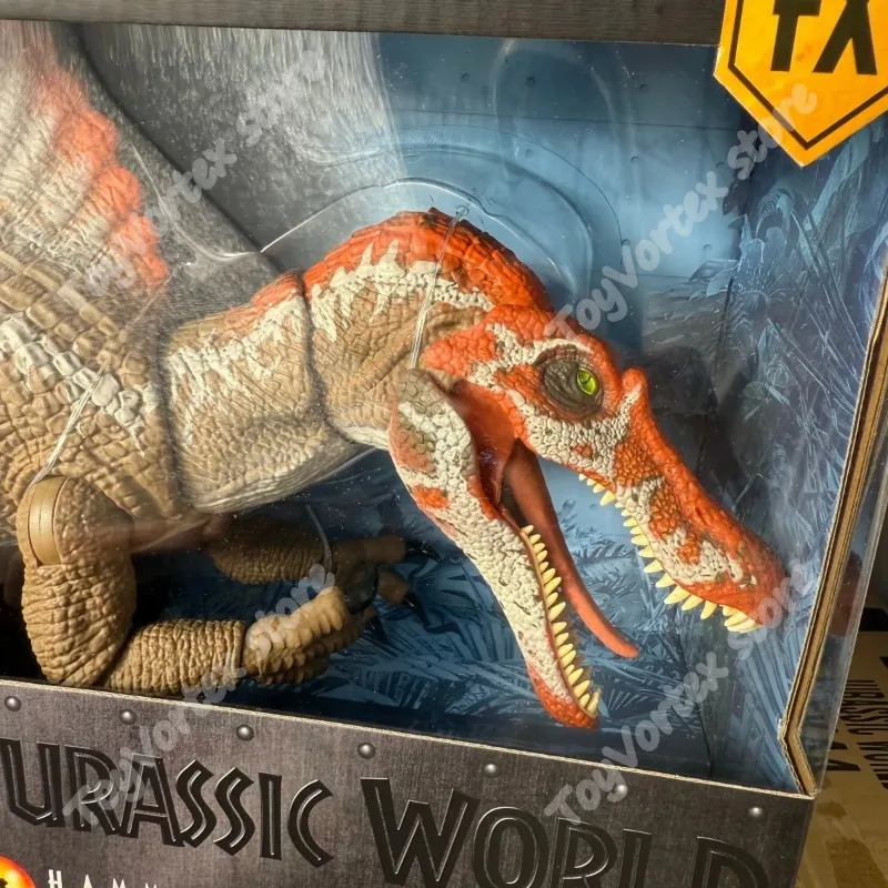 In Stock100% Original Jurassic Hammond Large Collection Series God of War Spinosaurus Super Moving Dinosaur Model JCH09