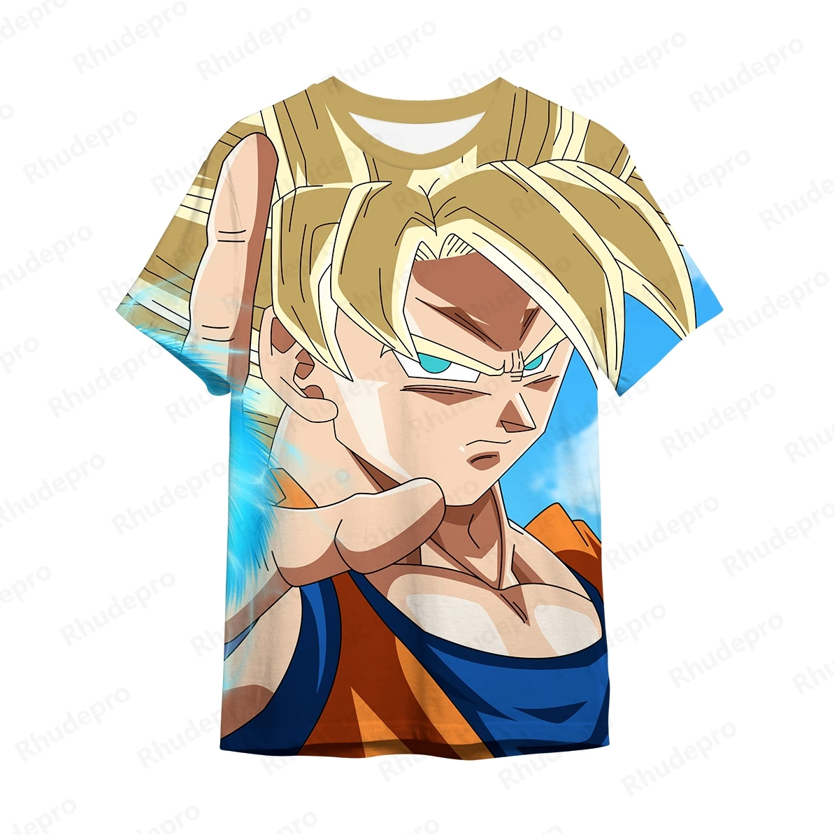 Men\'s T-shirt Streetwear Y2k Dragon Ball Clothes Hip Hop Tops 2024 Shirts Gift 100-5XL Cosplay Anime High Quality Clothing New