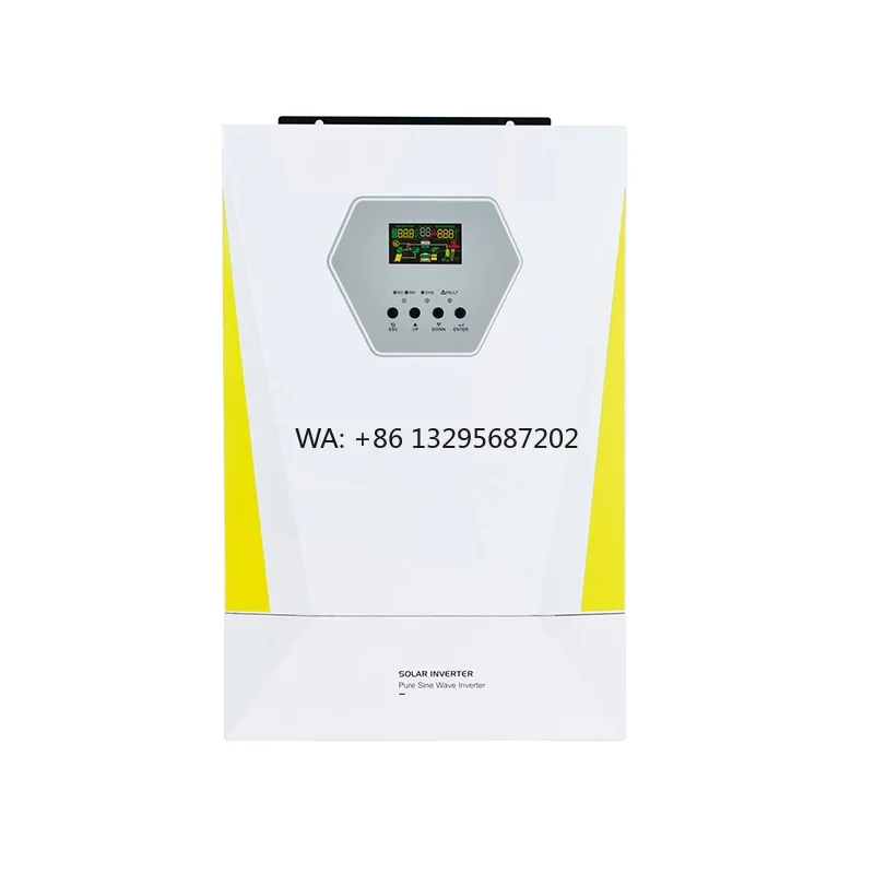 

High Frequency Solar Inverter 48v 6.2kw Power Inverter Hybrid Solar Inverter