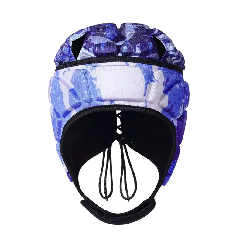 Protector de cabeza deportivo para niños, casco con correa ajustable, rodilleras deportivas protectoras, entrenamiento de lanzador para niños