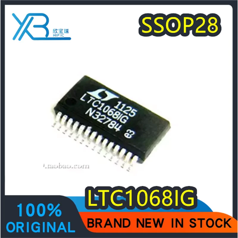 

(1/10 pieces) LTC1068IG SSOP28 LTC1068 new original switch capacitor filter chip spot electronics