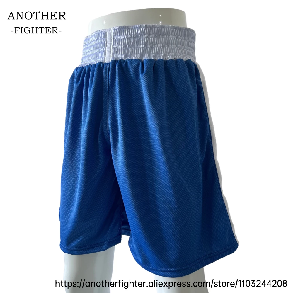 

Muay Thai Shorts Breathable Boxing Shorts Men Women Child MMA Combat Clothes Cage Gym Fighting Kickboxing Pants Blue Red Black