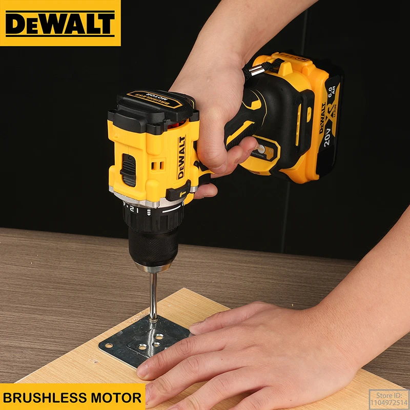 ديوالت DCD805 الحفر اليد بطارية ليثيوم 20 فولت قابلة للشحن فرش متعددة الوظائف مفك كهربائي تأثير الحفر أدوات كهربائية #6