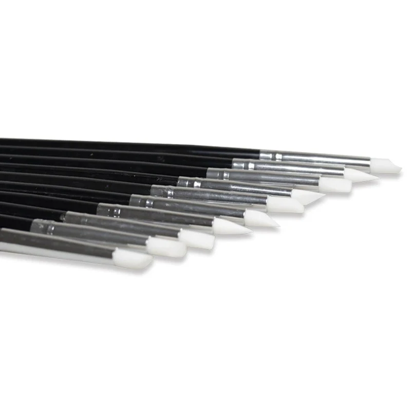 

5 шт., кисти для формирования стоматологической смолы, ручки, силиконовые кисти для дизайна ногтей, различные размеры, стоматологические композитные, цементные, фарфоровые зубы