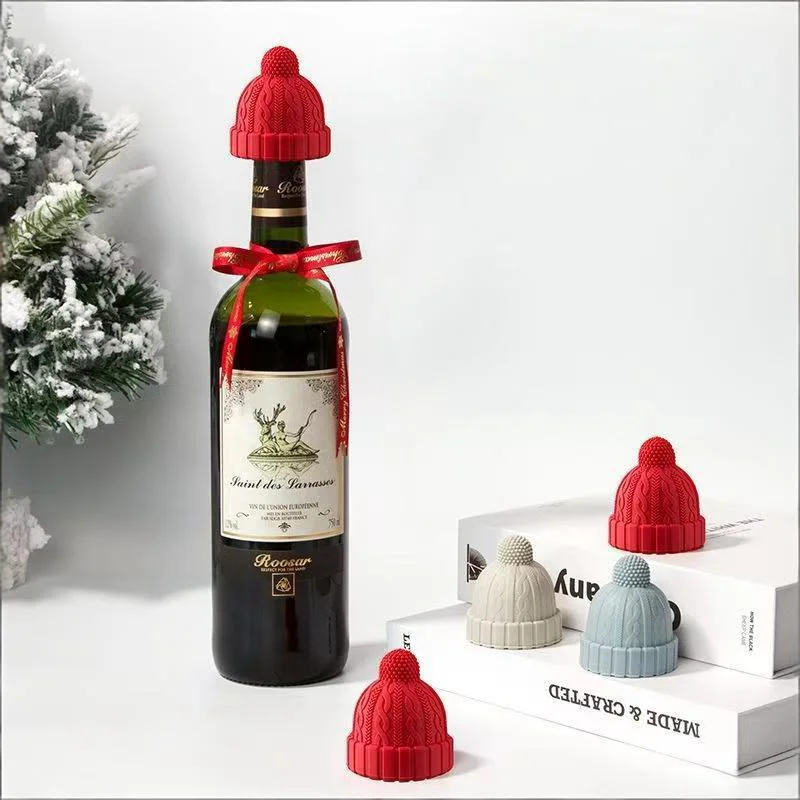 

Silicone Wine Stopper Leak Free Wine Bottle Cap Fresh Keeping Sealers Beer Beverage Champagne Closures For Bar Accessories