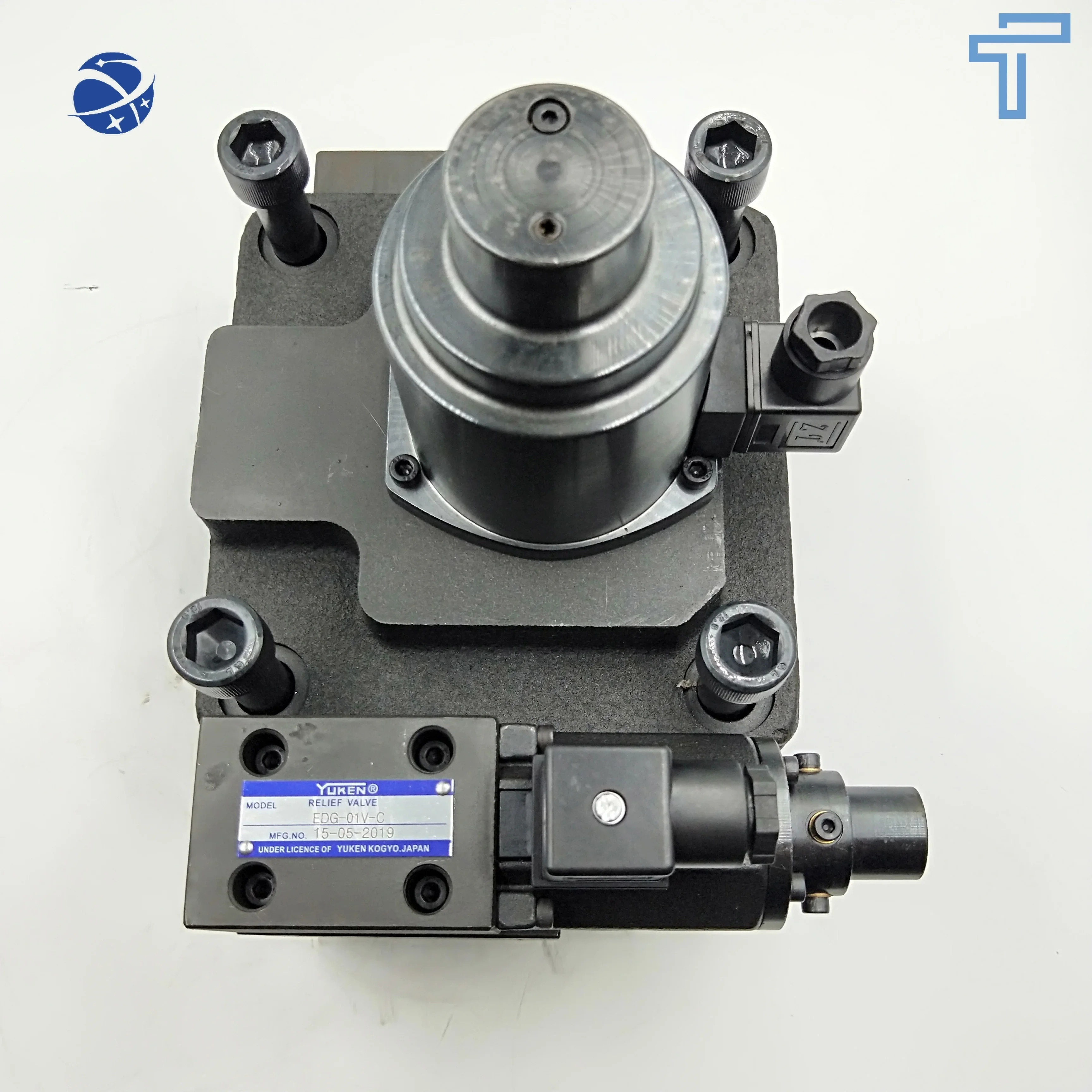 

EFBG EFBG-03 hydraulic proportional flow valve EFBG-03-125-H-20T233-L/EDG-01V-H-PNT11-60T solenoid valve made in Taiwan,China