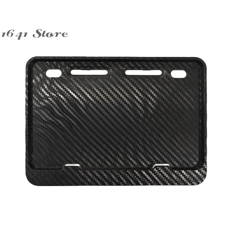 

（NEW）License Plate Frames License Plate Holders Universal Motorcycle Rustproof For Front Rear