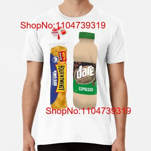 Tradie Breakfast الأسترالية الغذاء S إلى 5XL صنع في الاتحاد الأفريقي الولايات المتحدة الأمريكية تي شيرت خمر غسلها رداء علوي غير رسمي للارتداء اليومي تنفس