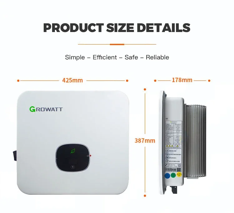 GROWATT MOD 3000TL3-X - MOD 15000TL3-X Trójfazowy 380V/2MPPT