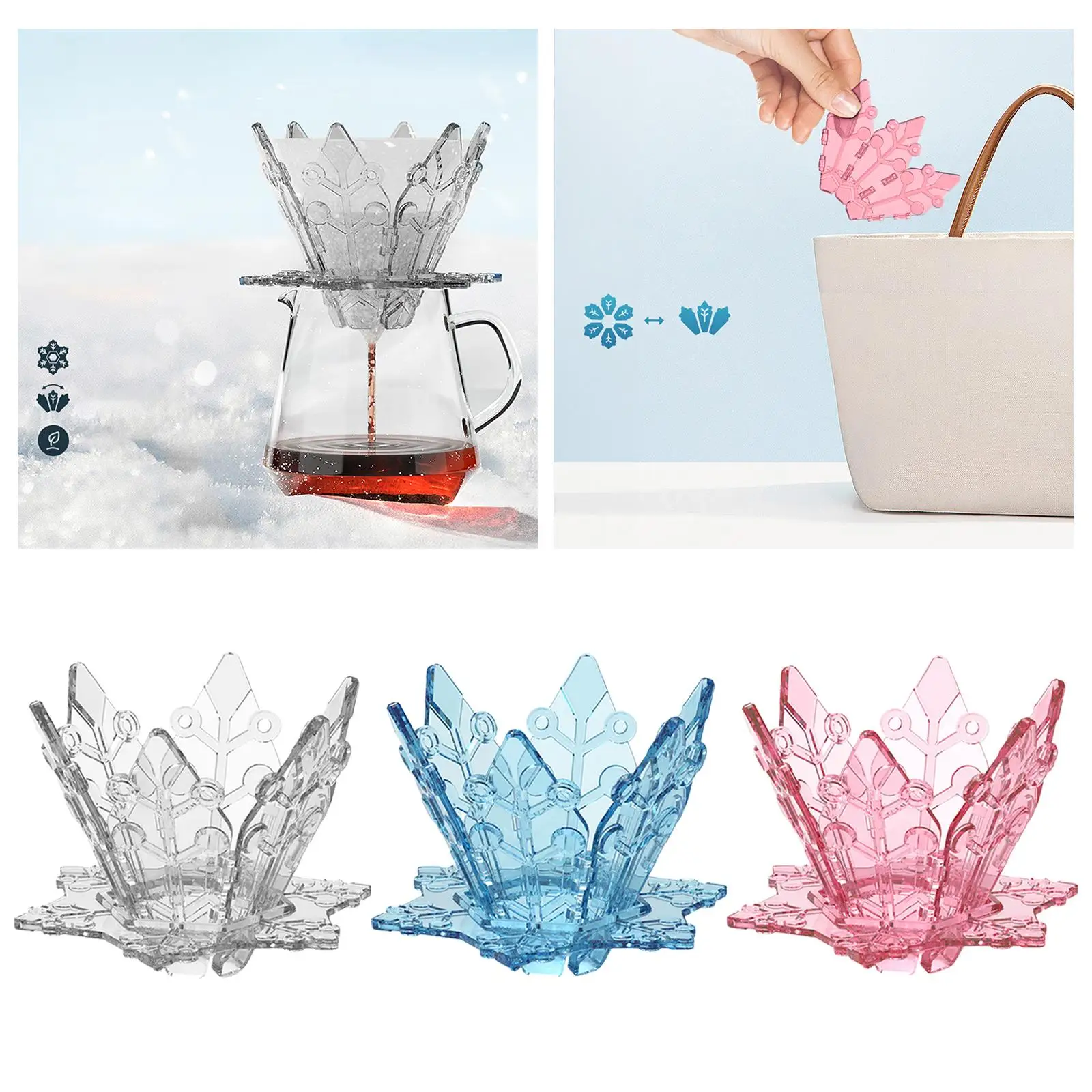 Фильтр для кофе с V-образным фильтром, бумажный фильтр для кофеварки для кухни