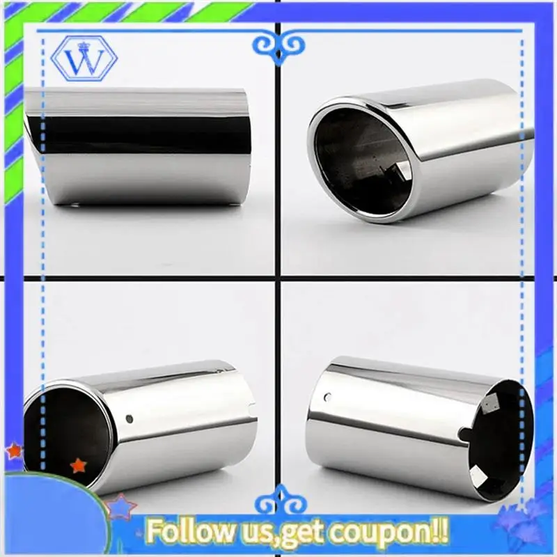

M46K-Stainless Steel Car Exhaust Tailpipes For New Sagitar Lavida New Bora Golf Tiguan Scirocco 1.4T G4O2