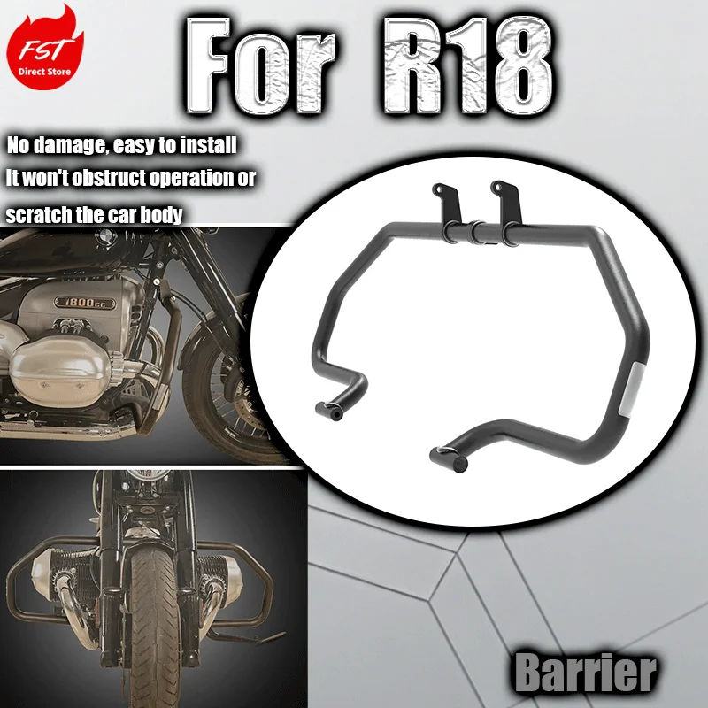 Fit for BMW R18 Anti-fall Bar, Bumper, Racing Guard, Motorcycle Engine Protection Modification Parts