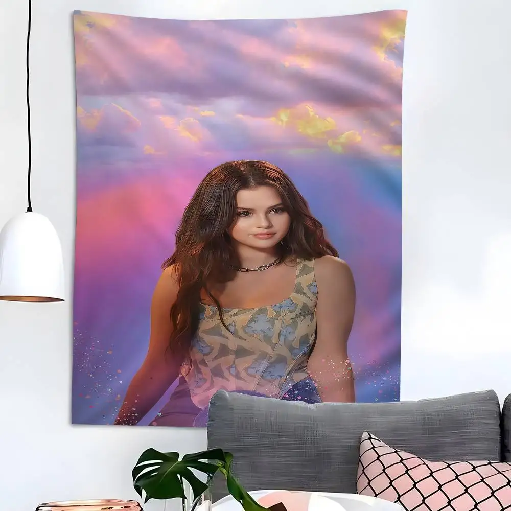 1 قطعة سيلينا غوميز نسيج الفن الطباعة رخيصة الهبي الجدار الشنق البوهيمي جدار المفروشات ماندالا ديكور فني للمنزل