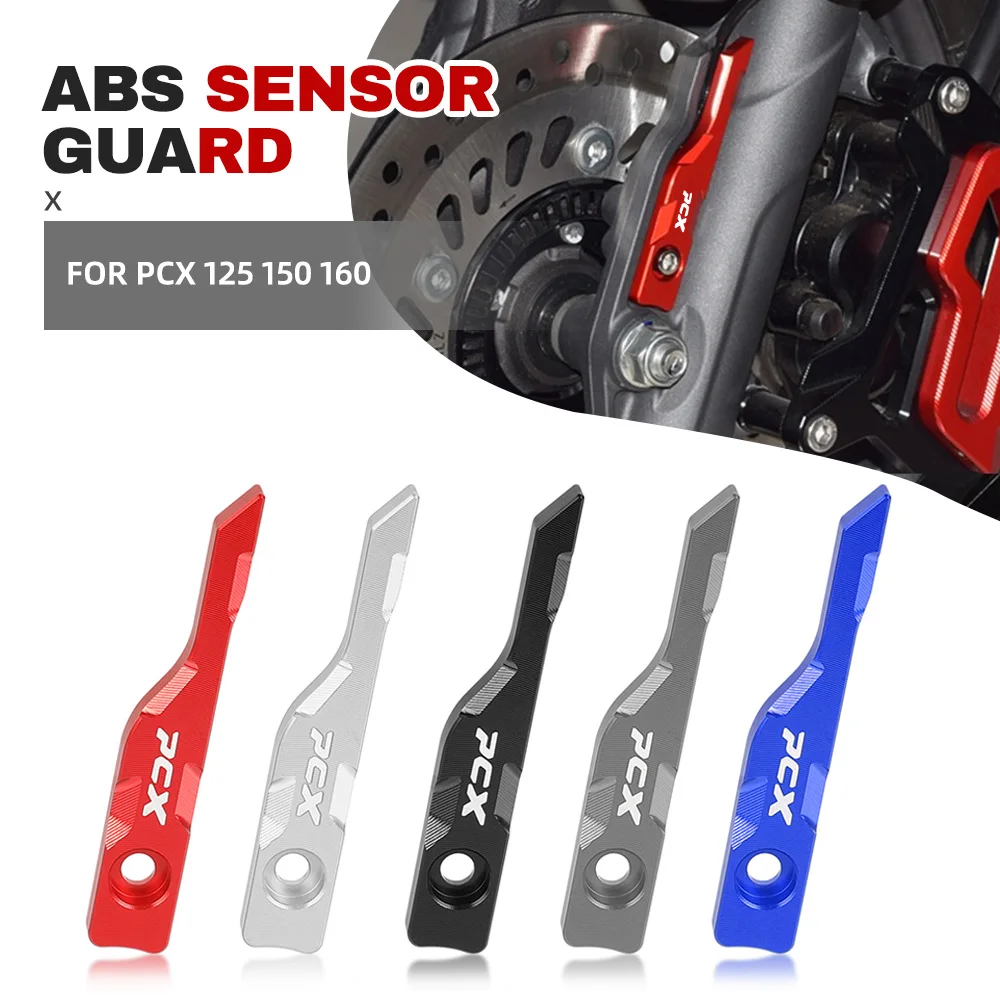 Motorcycle FRONT Brake ABS Sensor Protector Guard Cover Tuning Spare Parts For Honda PCX125 PCX160 PCX150 2021 2022-2025 2024
