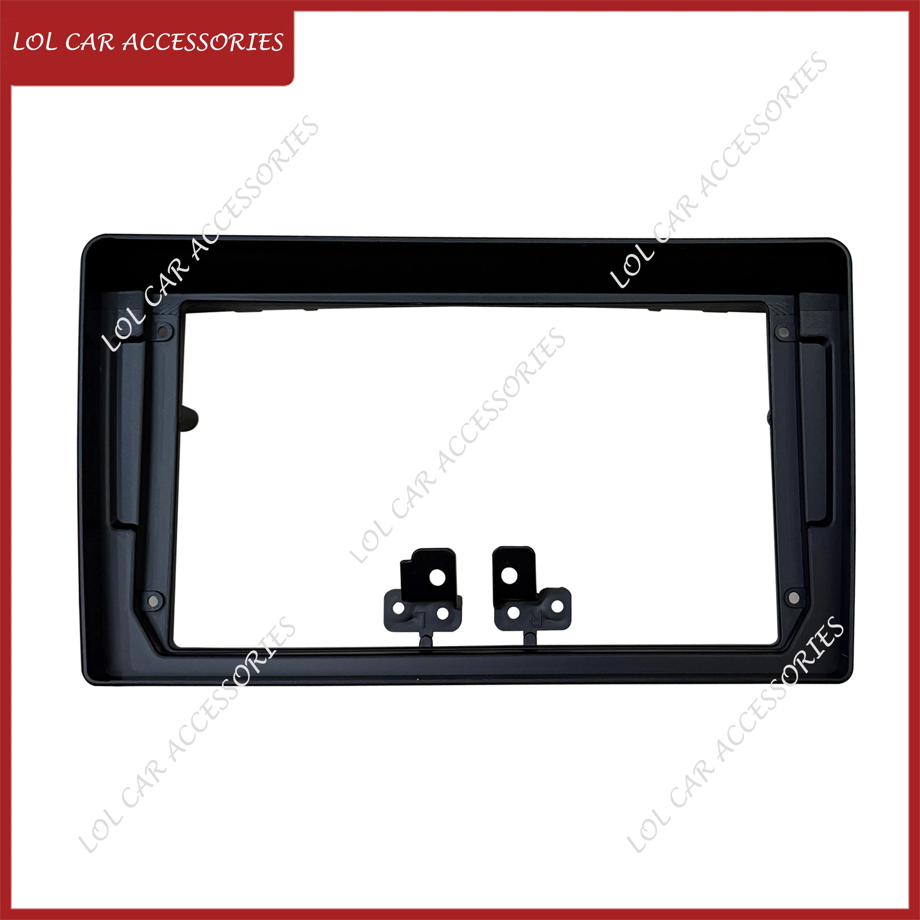 9 INCH For Peugeot 407 2004-2008 Car Radio Android Stereo MP5 GPS Player 2 Din Fascia Panel Casing Frame Dash Cover
