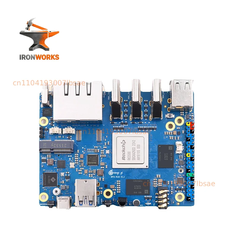 Orange Pi 5 Plus 32gb Ram Single Board Computer Rk3588 Pcie Module External Wifi-bt Ssd M2.0 Orange Pi5 Plus Development Board