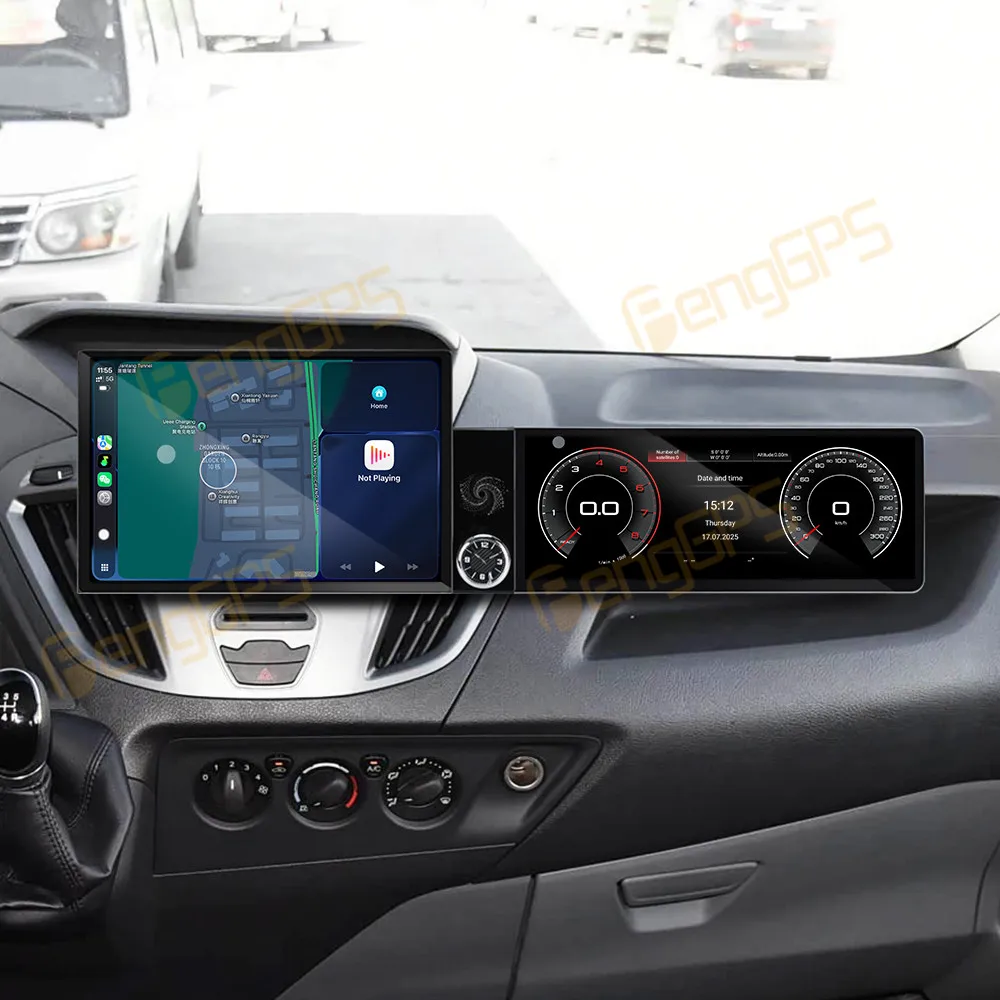 13.1 Inch Screen Car Radio For Ford Transit Custom 2016-2022 Android GPS Navigation Multimedia Video Stereo Receiver Head Unit