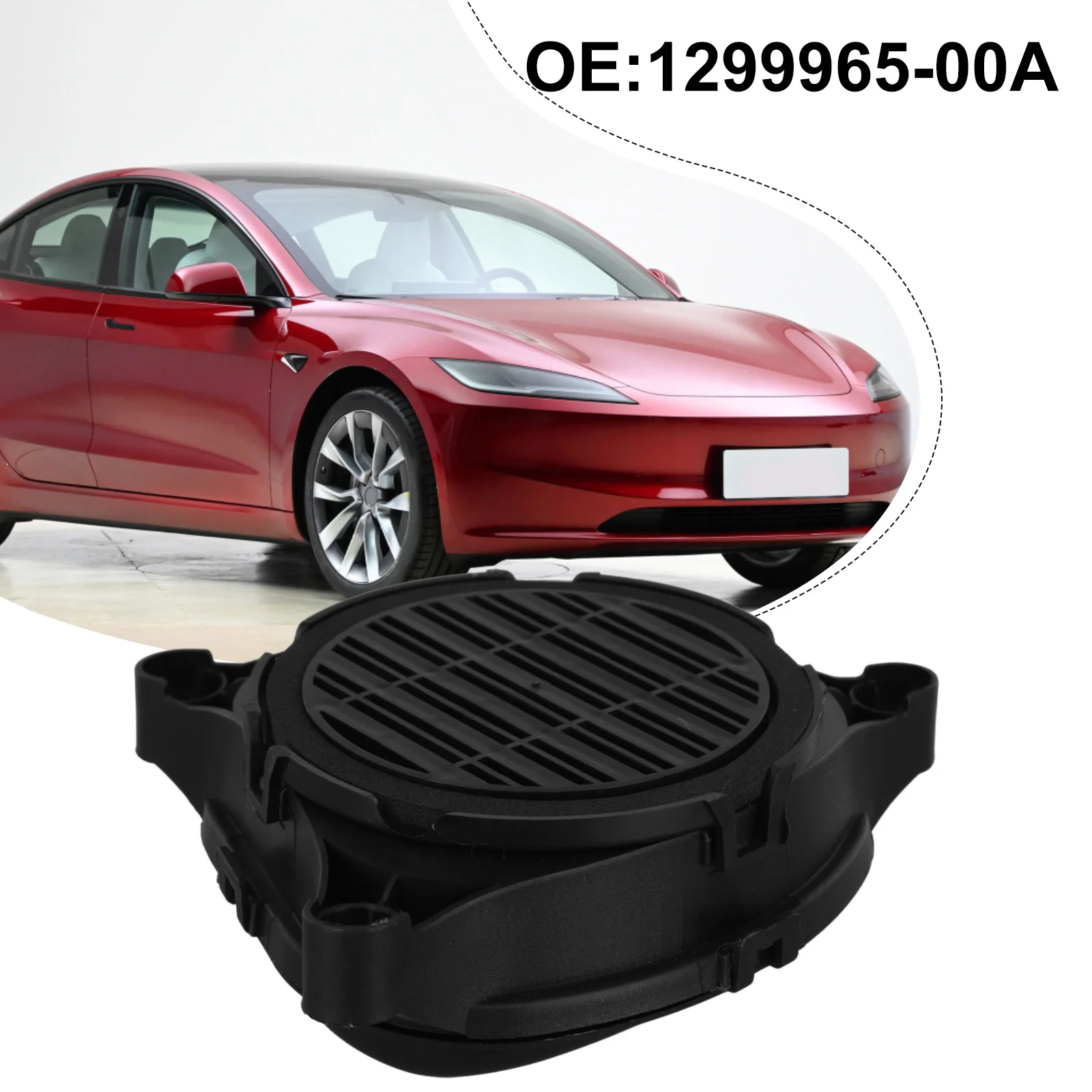 

Pedestrian Speaker for Tesla For Model 3 and For Model Y OEM Part 129996500A Easy to Use Installation 2017 2021