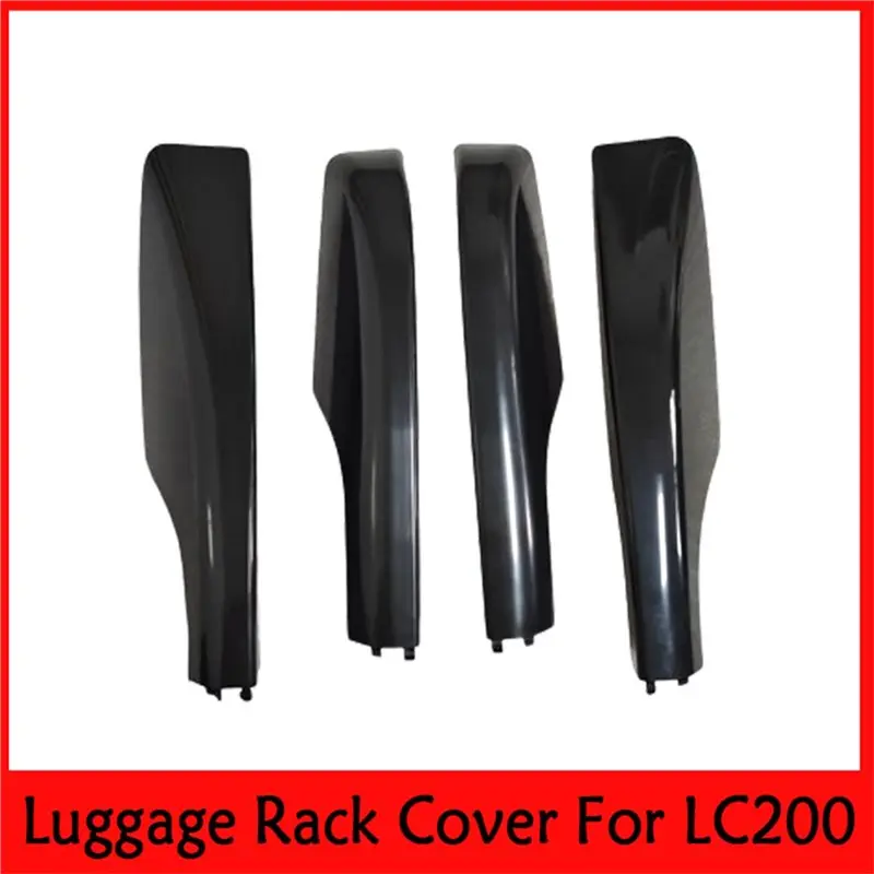 A19Q-6Pcs/Set Roof Rack End Cover Shell For Toyota Land Cruiser LC200 08-22 63491-60110 63493-60100 63494-60090 63495-60080