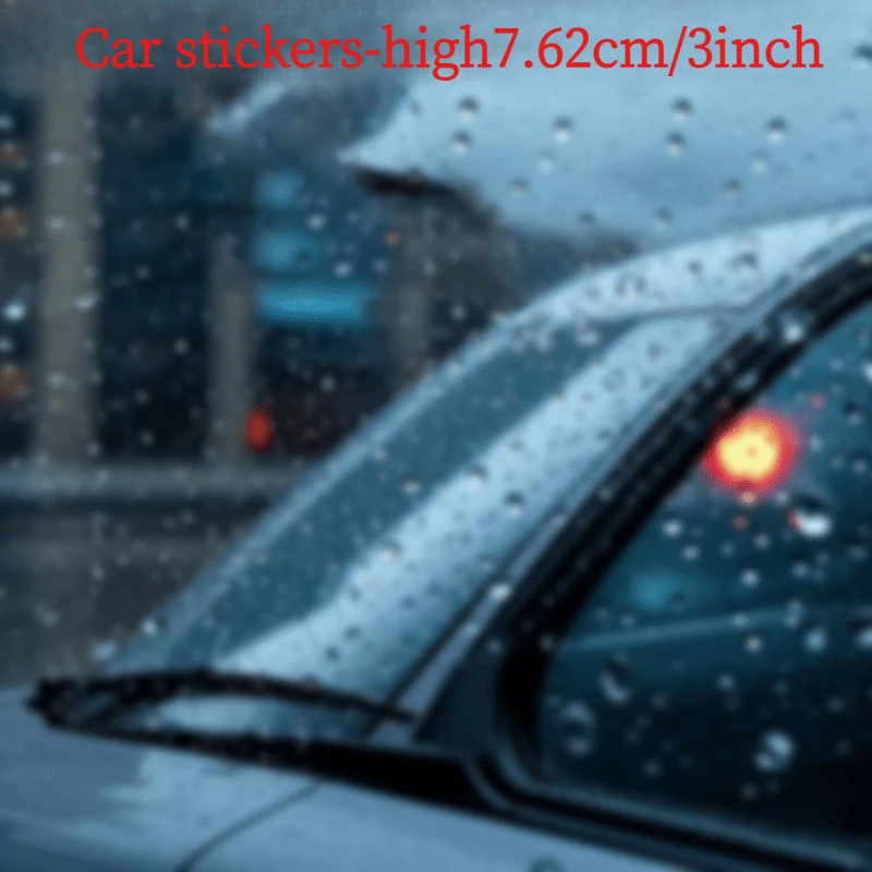 1pc Anime Girl Waterproof Vinyl Stickers, Weatherproof 2D Flat Decals for Car Laptop & Water Bottle Decor view 3