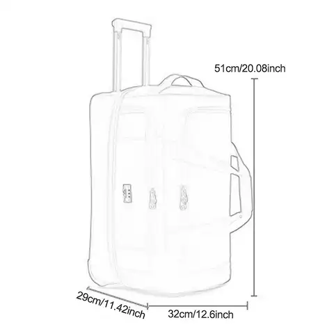 10 best sales hjul för duffelväskor - №5