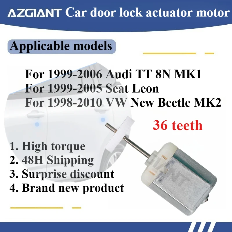 

For Audi TT Seat Leon VW New Beetle 1999-2005 FC-280SC-22120 Car Door Lock Actuator Core Motor Power Repair High Quality Engine