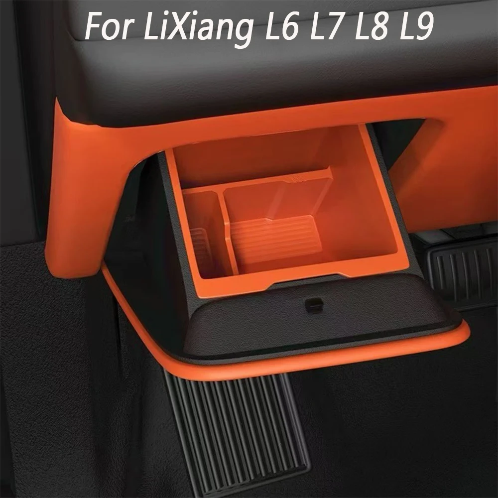 

Car driver's storage box silicone waterproof For LIXIANG L6 L7 L8 L9 2022 2023 2024 Decorative accessory modification