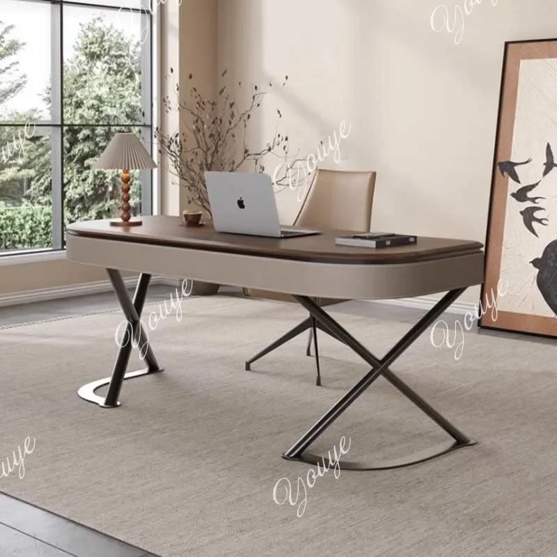 S Office Drawer Computer Desks Storage Modern Wooden Table Computer Desks Study Height Writing Escritorios De Ordenador Furnitu