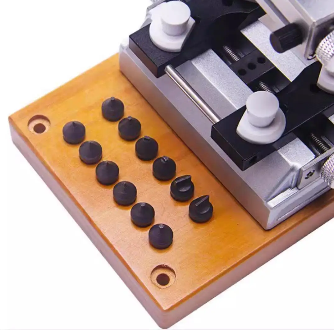 

5700 Bench Watch Case Opener Wristwatch Tool Back Opener with 6 Dies for Watchmaker Watch Repair Tool