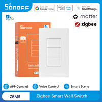 SONOFF Zigbee M5 Matter 120 Smart Wall Switch Two-way EWeLink Remote Control Switchman with Alexa Google Home Alice Smart Homeki