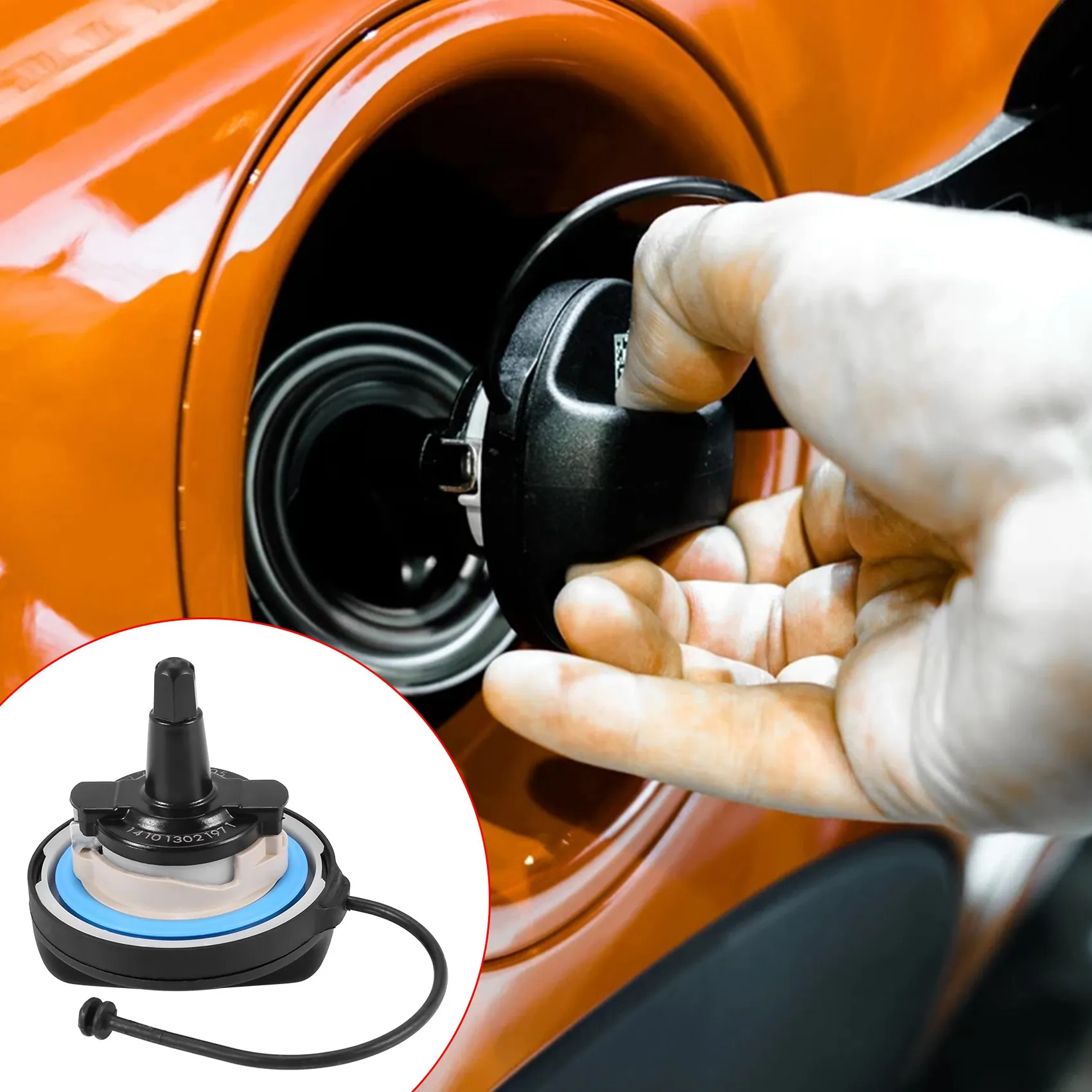 AC52-16117222391 Car Fuel Tank Cover Gas Cap For-BMW X1 X2 X3 X4 X5 X6 E39 E46 E60 E63 E65 E66 E70 E71 E90 F01 Mini Cooper