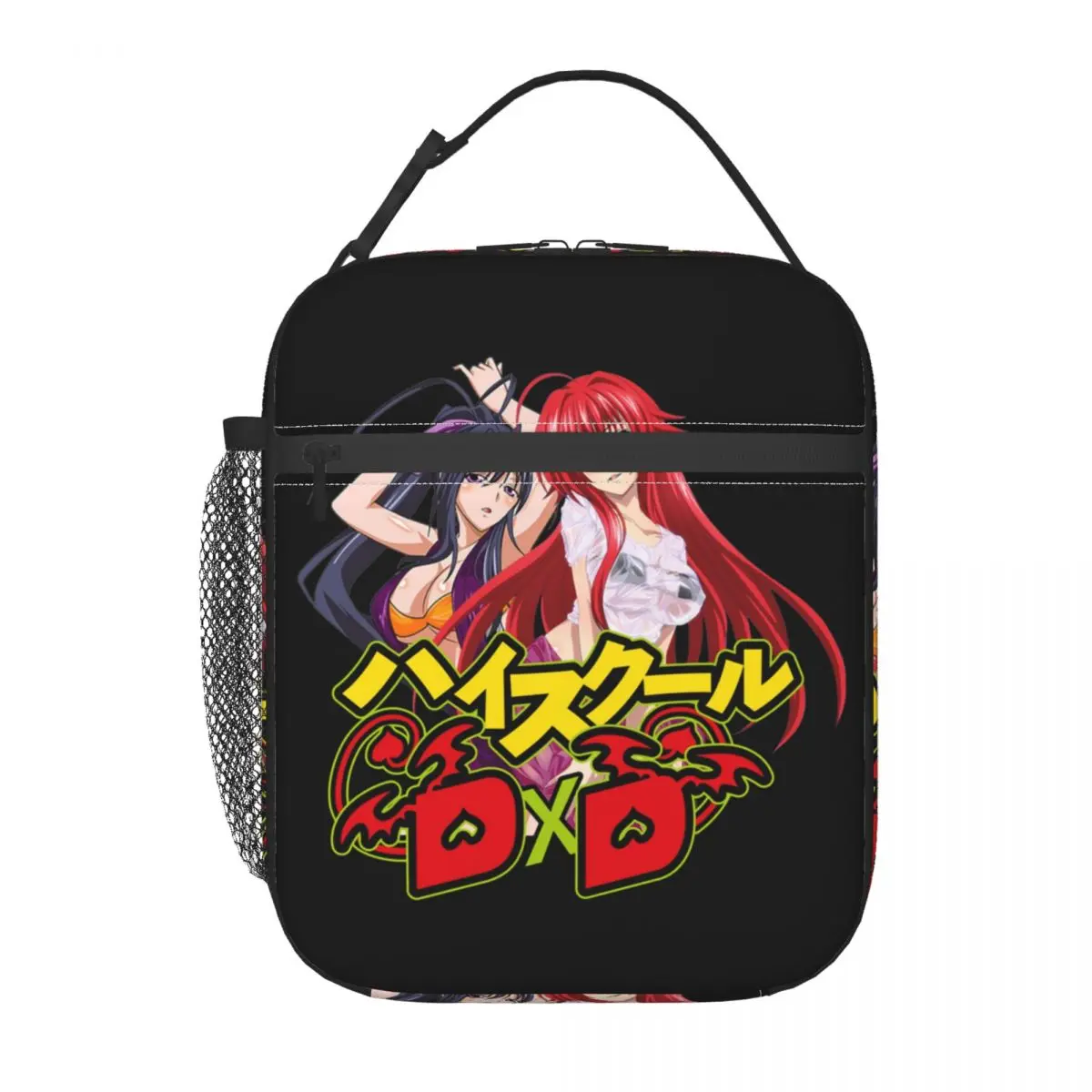 

Characters From High School Anime DxD Thermal Insulated Lunch Bags Women Portable Lunch Tote Children Multifunction Food Box