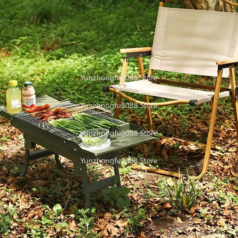 

Открытый сад, большая комбинация газа и угля, бездымное барбекю, коммерческое барбекю