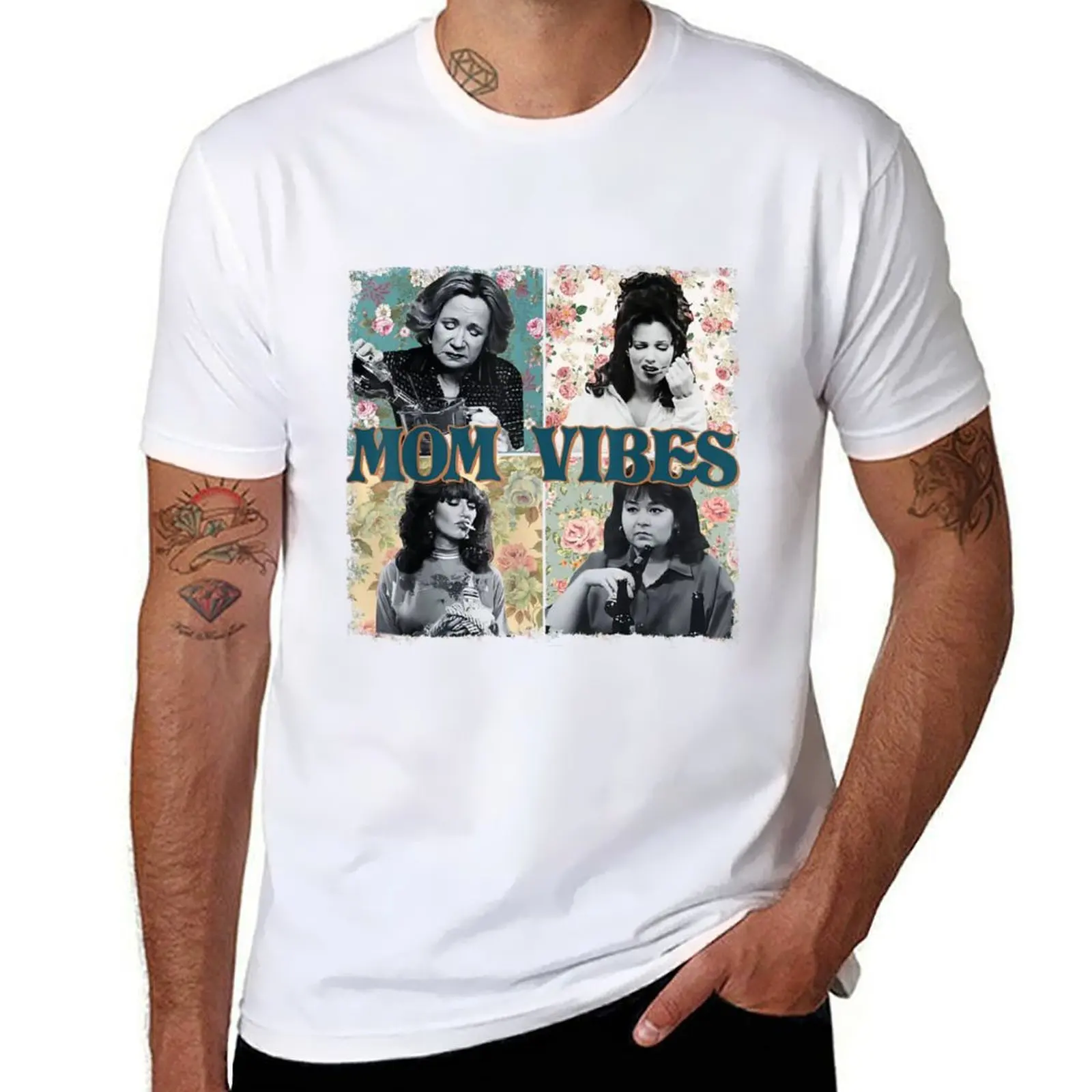 

90’s Mom Vibes Funny Mom Life Mother's Day Gift T-Shirt man t shirts for men t shirts for man pack cotton T-Shirt