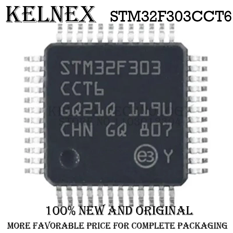 STM32F303CBT6 STM32F303RBT6 STM32F303RCT6 STM32F303RET6 STM32F303CCT6 Microcontroller (MCU/MPU/SOC) IC Chip