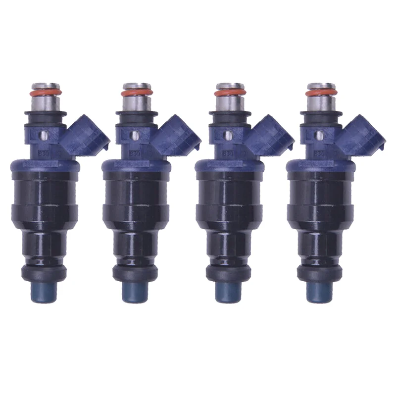 4Pcs 23250-02030 Fuel Injector Oil Nozzle for Toyota Carina E AT190 4AFE AT191 7AFE 1992-1997 0280150439 23209-02030