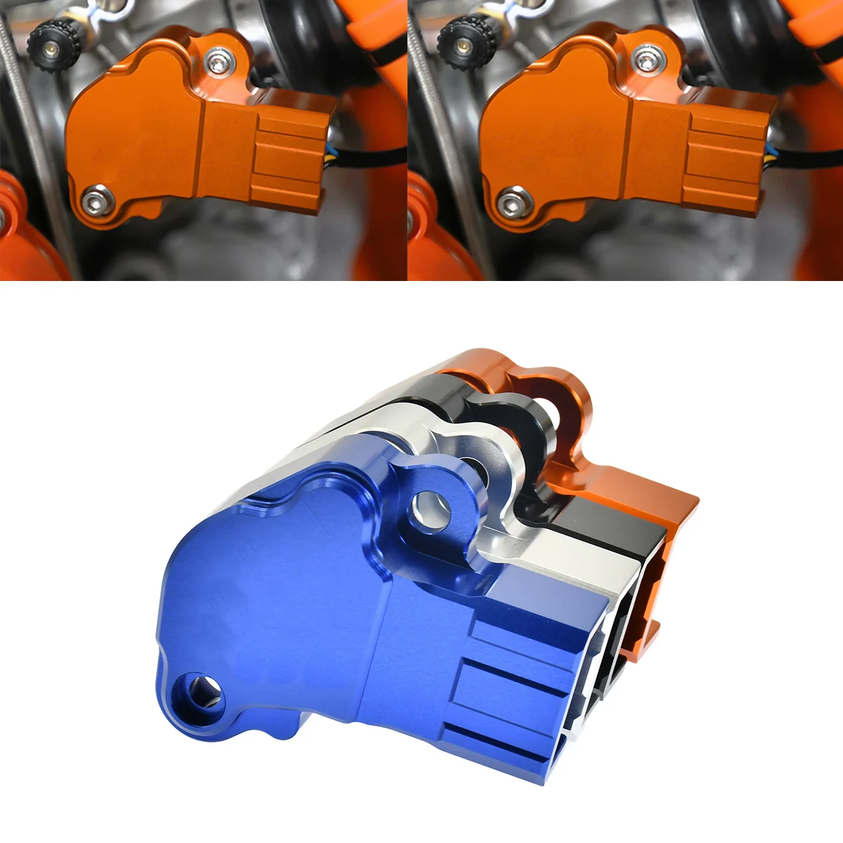 

For KTM XC-W EXC 250 350 TPi Six Days For Husqvarna TE TX 250i 350i For GasGas EC EX Motorcycle CNC TPS Sensor Guard Protector