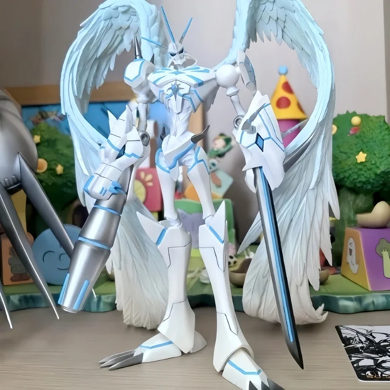 

In Stock Digimon Adventure Anime Figure Omegamon Figures Statue Collection Dolls Decoration Model Customized Toys Gifts Hot