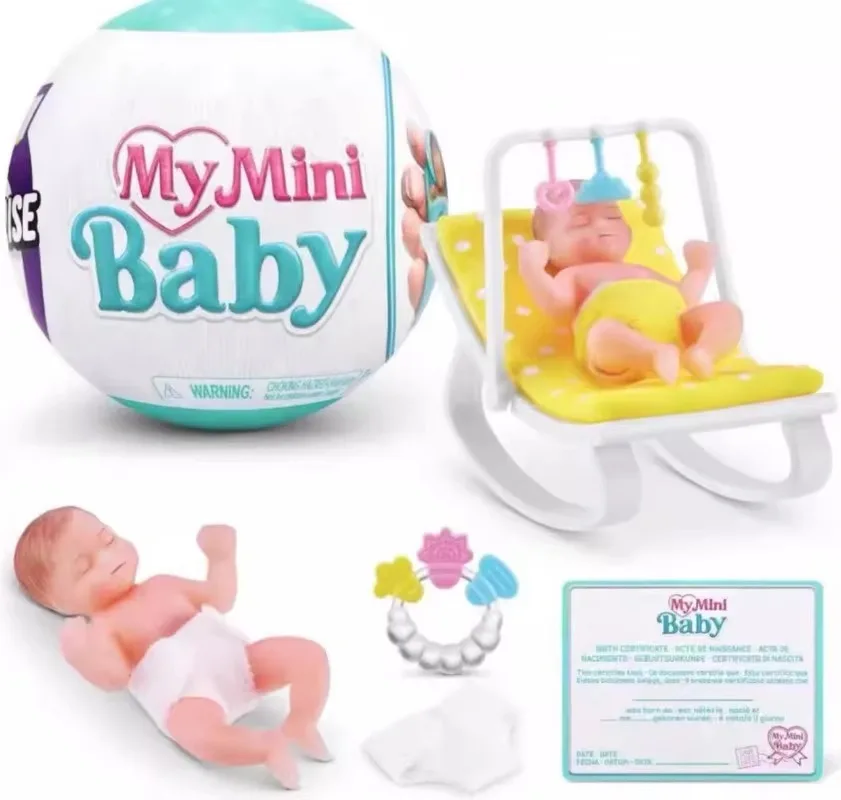 New Surprise Doll ZURU Minibrands Create Miniverse Entertainment BABY Make It Mini Lifestyle MINI FOOD  Toy Set Gifts for Girls