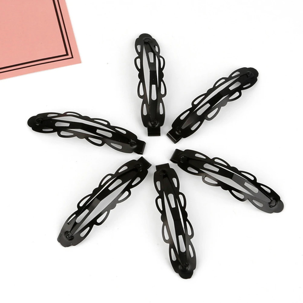 

60pcs Kids Barrette Hair Clips Metal Hairpin Bow Tie Accessories Durable Classical Design Suitable All Hairstyles Party Daily