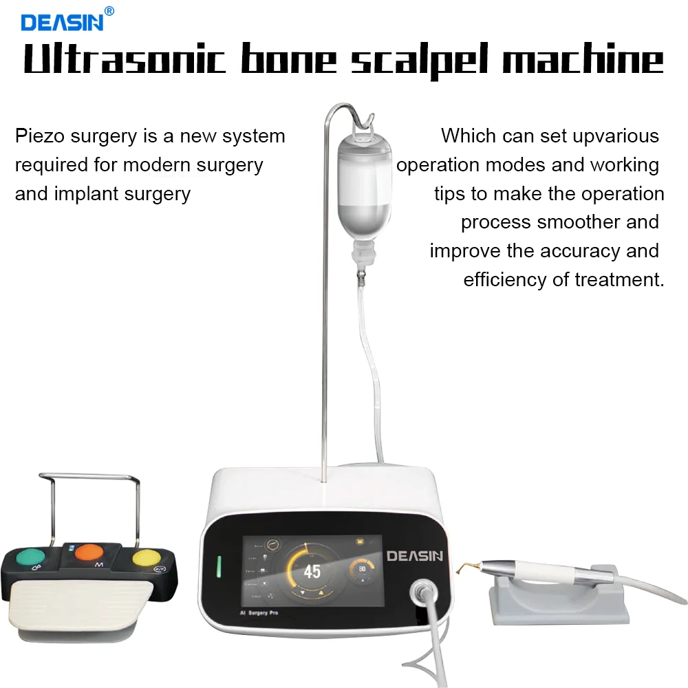 Dental equipment piezo electric bone surgery machine / Ultrasonic piezo surgery tips surgical motor ultrasurgery unit machine