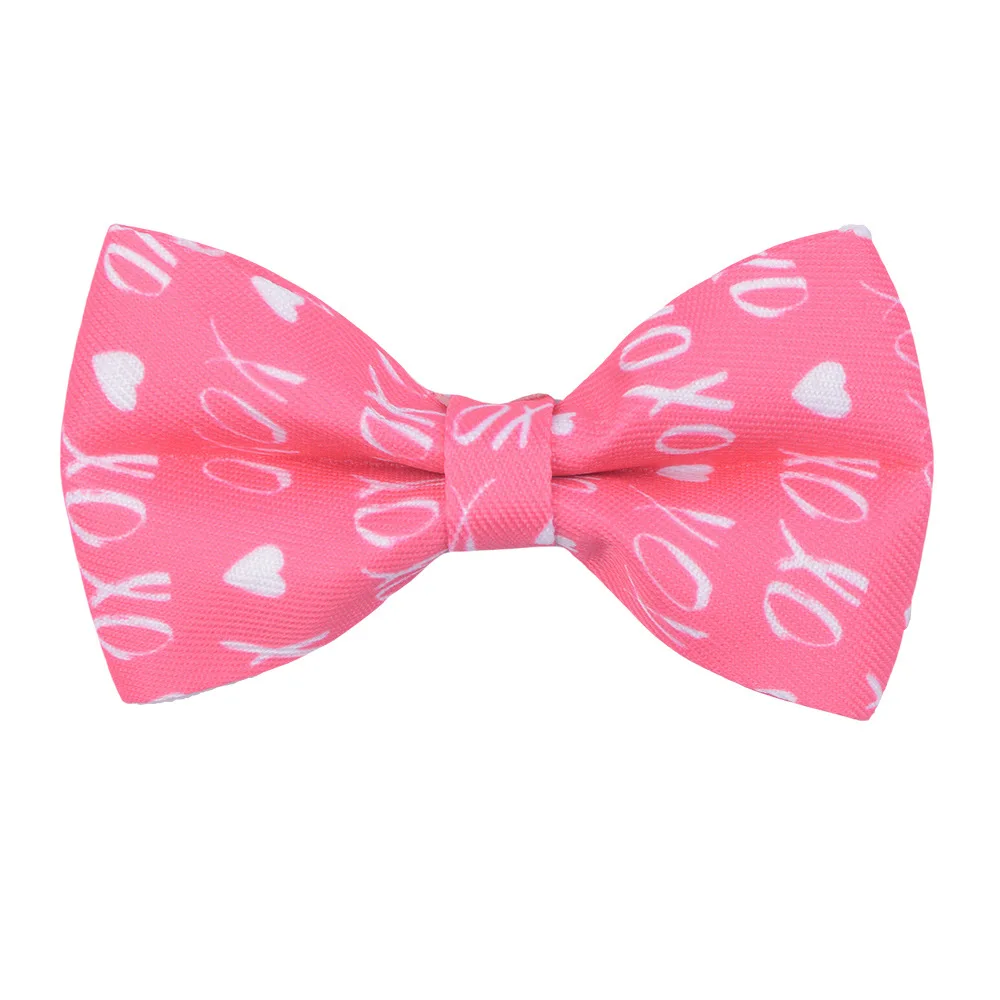 50/100pcs Valentine\'s Day Dog Bowtie Removable Love Dog Bows Dog Collar Accessories For Dogs Dog Supplies