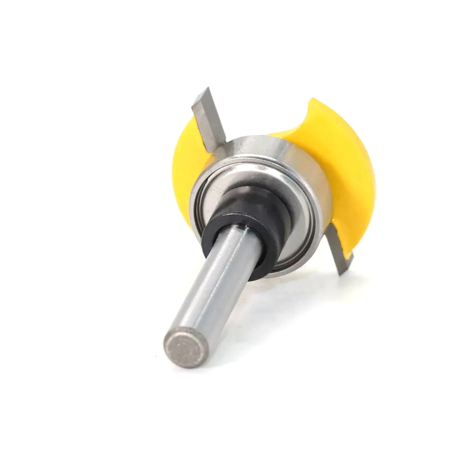 1 buah 6mm 1/4 "Shank T Slot Cutter Router Bit bantalan Spoilboard permukaan Router Bit Milling Cutter untuk alat pertukangan kayu