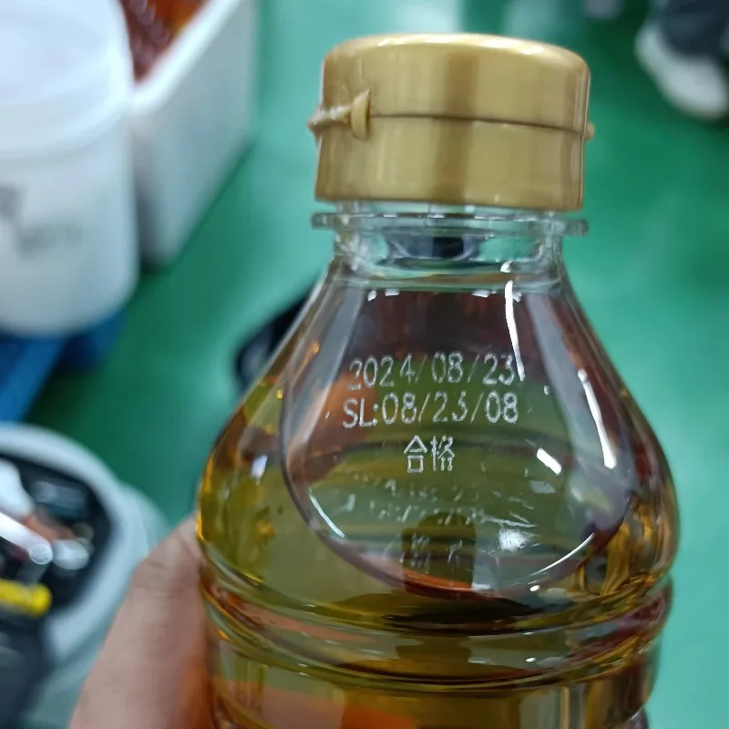 Laag stroomverbruik Datum QR-code Barcode OMA L3000 voor zakflesbuis Productlijn CO2-markeermachine